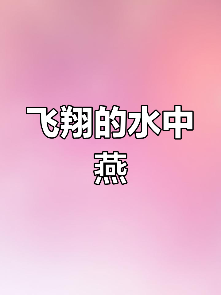 神仙鱼:水中燕子