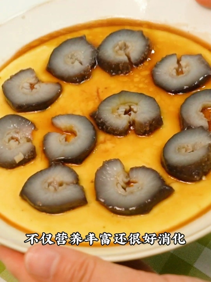 海参蒸蛋简单易做,营养丰富,口感嫩滑