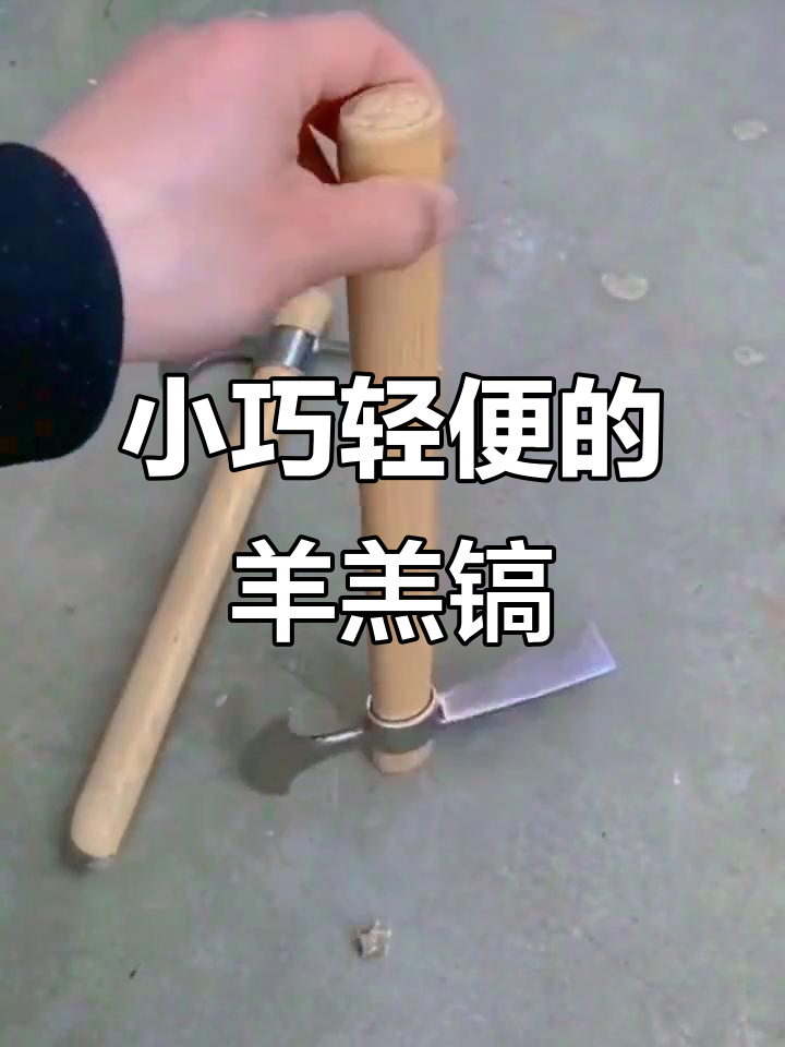 便携小洋镐,轻松刨冰挖地,户外钓鱼必备工具
