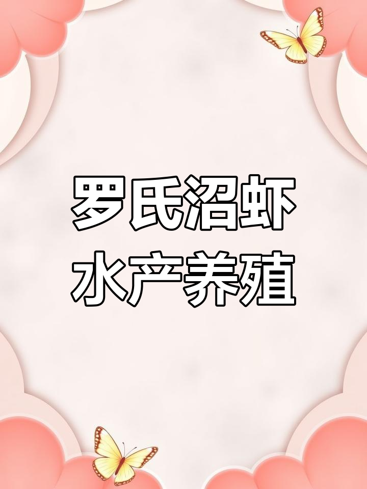 安徽罗氏沼虾养殖揭秘,如何高效管理水产品