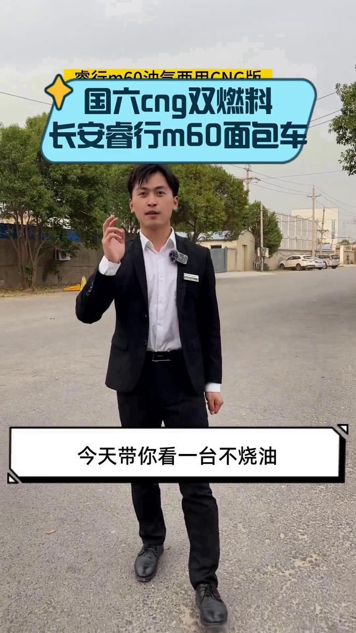 国六cng双燃料长安睿行m60面包车