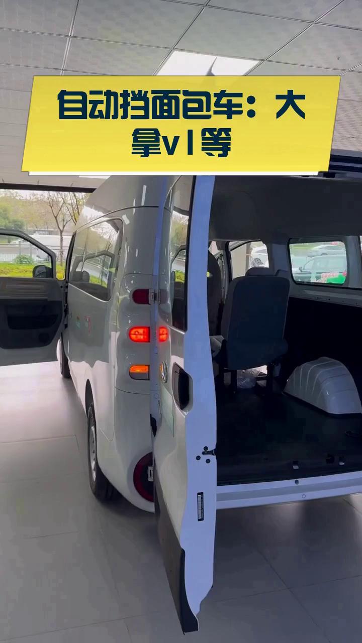 自动挡面包车:大拿v1等