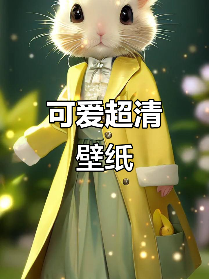 超可爱壁纸,全面屏手机必备!