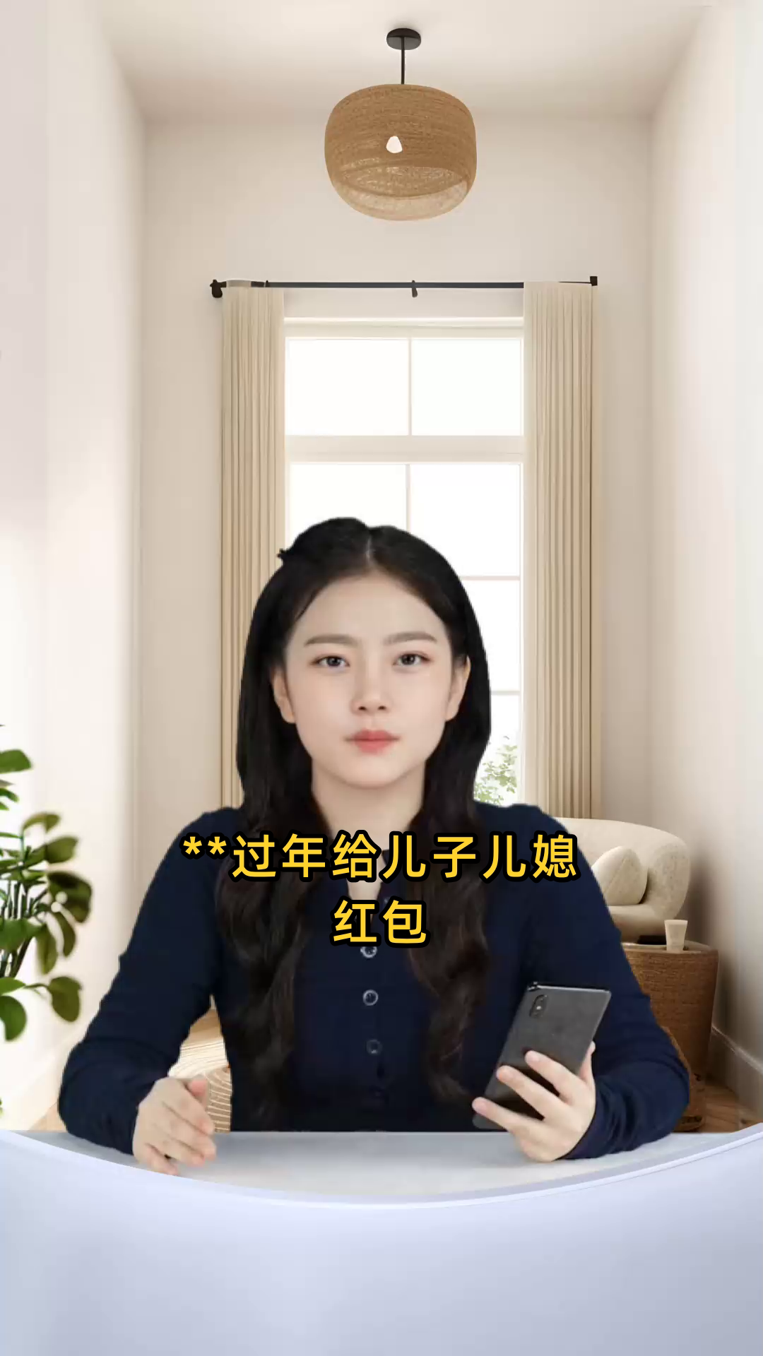 给儿子儿媳妇发新年红包