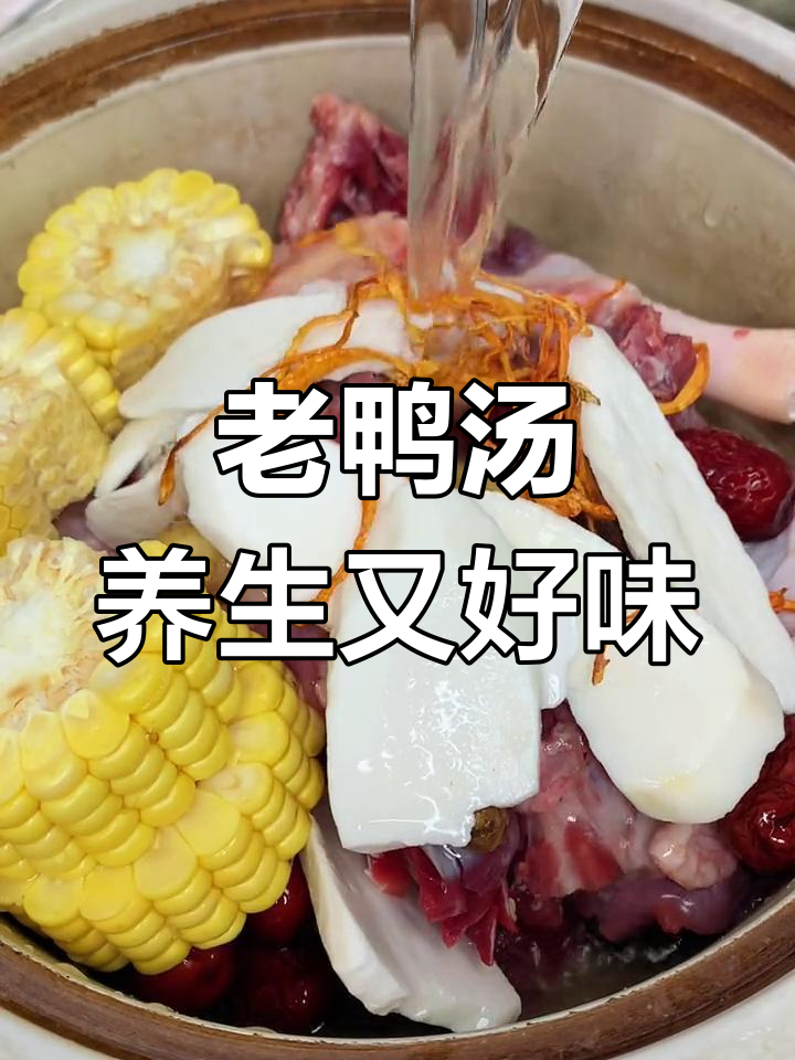 滋补老鸭汤,清甜不腻,健脾养胃,娃娃最爱喝