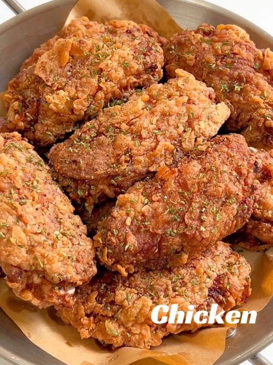 一分钟学会椒盐脆皮炸鸡外酥里嫩超好吃