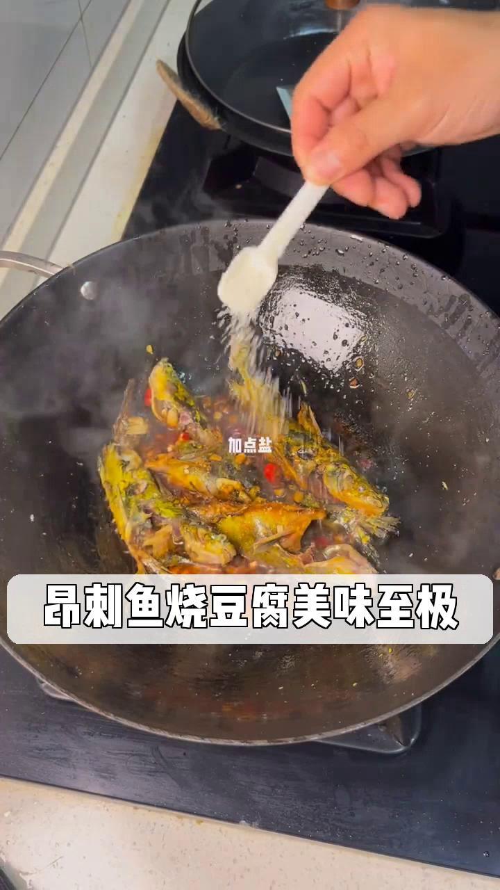 昂刺鱼烧豆腐美味至极