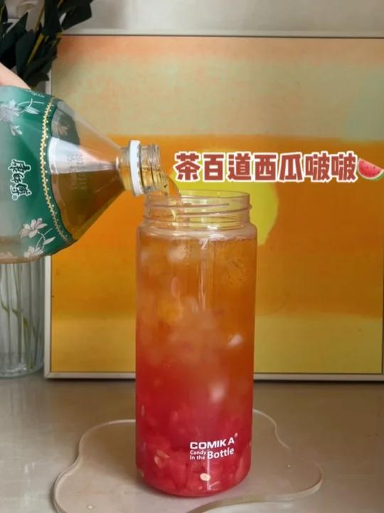 西瓜啵啵超级清爽巨巨巨好喝夏日超爱