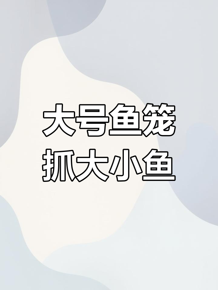 18米大号鱼笼,捕捞小鱼大虾轻松搞定