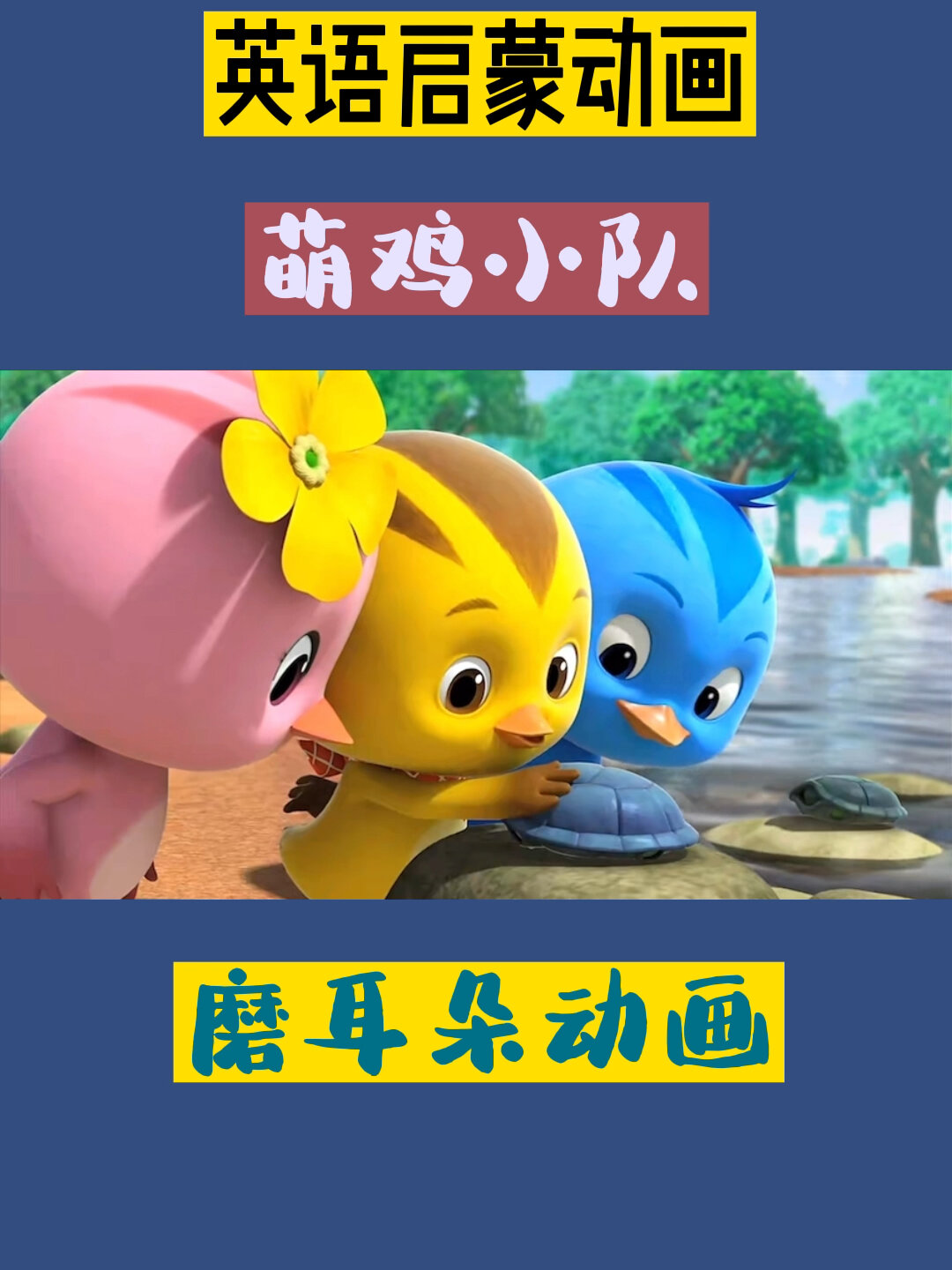 英语启蒙动画|萌鸡小队