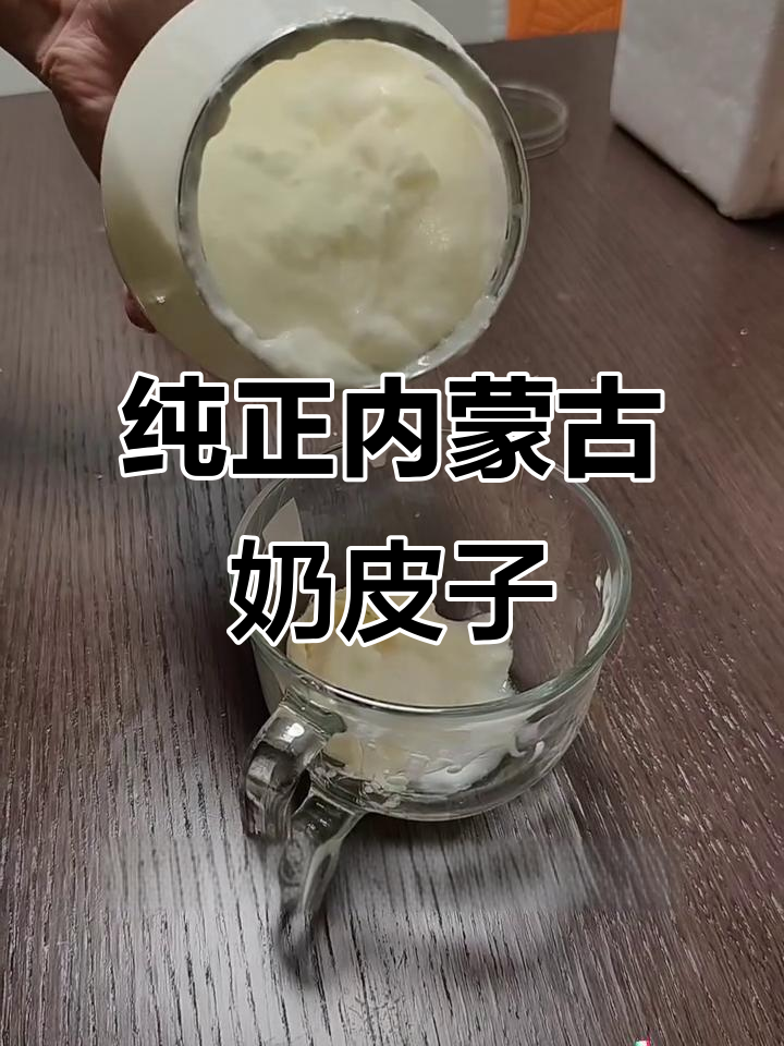 内蒙古奶皮子酸奶,口感醇厚让人无法抗拒