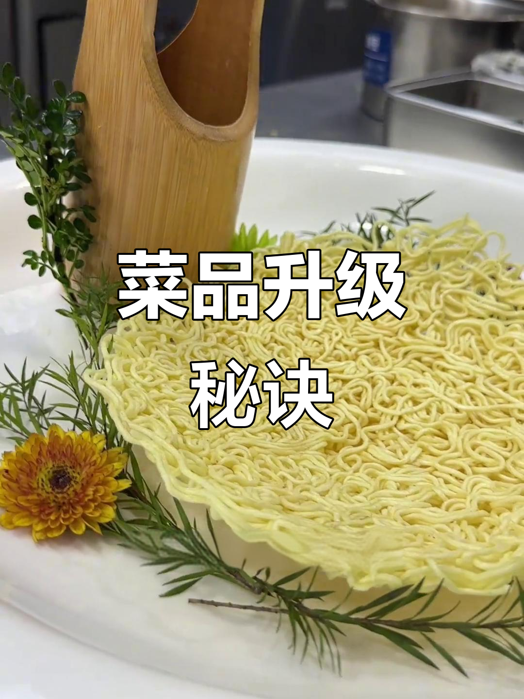 鸟巢装饰技巧,提升菜品颜值!