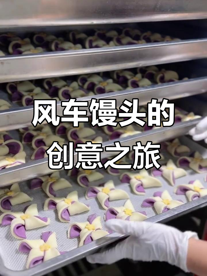 百日面点挑战,彩色风车馒头萌翻全场!