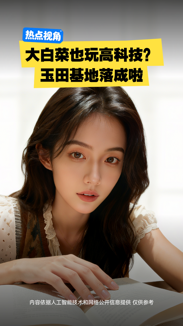大白菜也玩高科技?玉田基地落成啦