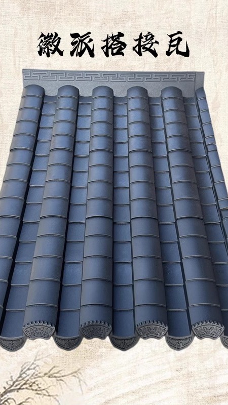 徽派仿古瓦装饰,中式古建筑之美