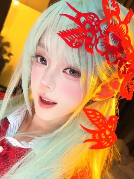 年画娃娃祝大家新年快乐哇！