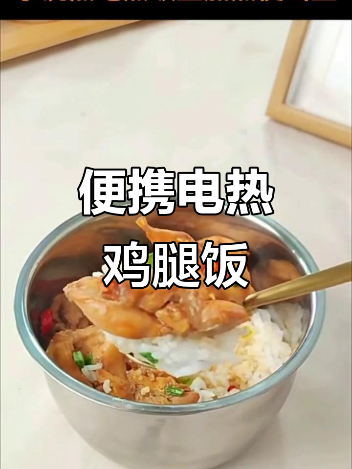 电热饭盒轻松做鸡腿饭,上班族必备保温便当