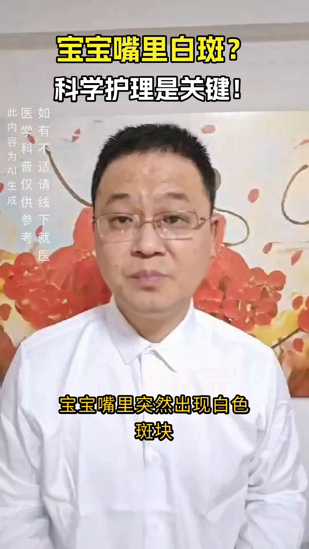 宝宝鹅口疮别慌!科学处理看这里