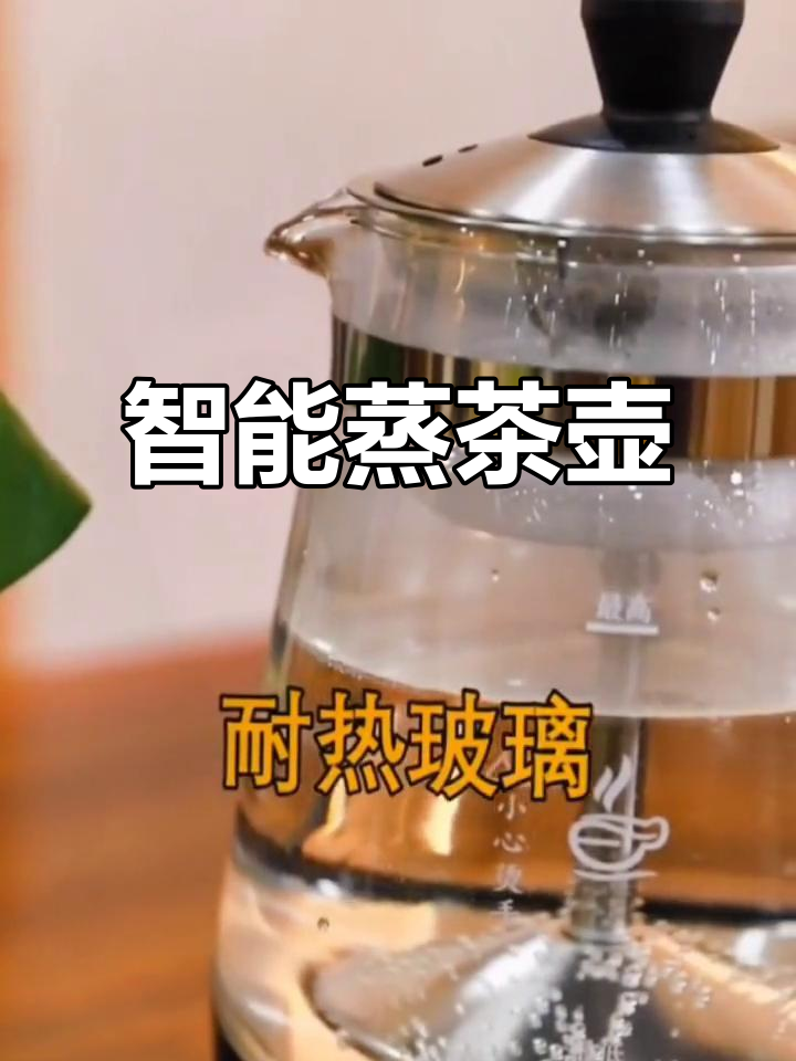 金杞全自动蒸茶壶,玻璃养生电炉,蒸汽喷淋更香浓