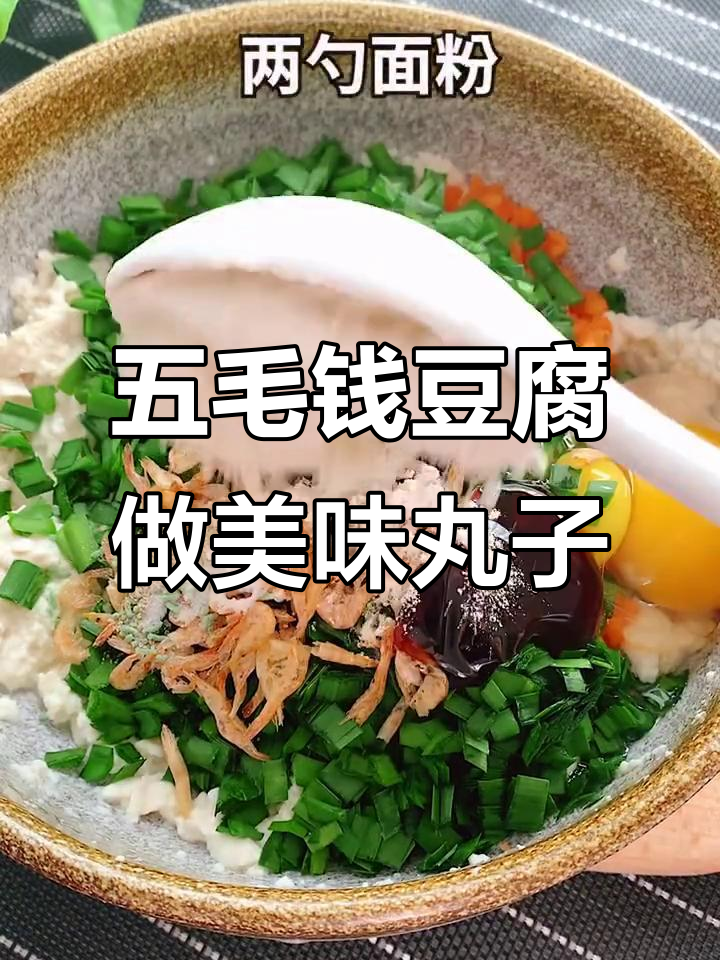 豆腐这样做,十斤猪肉都不换!外焦里嫩的丸子做法大揭秘