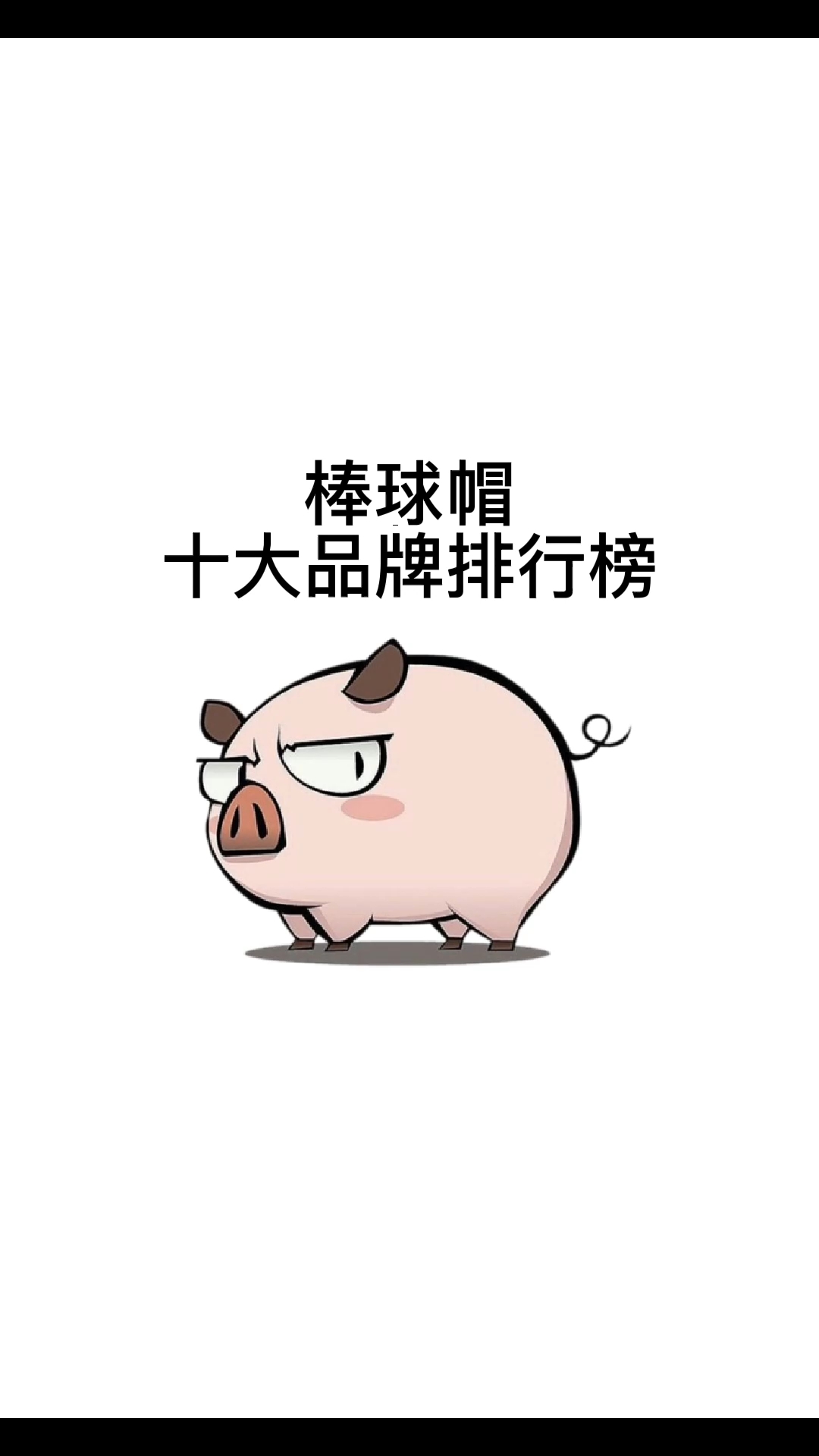 棒球帽十大品牌排行榜