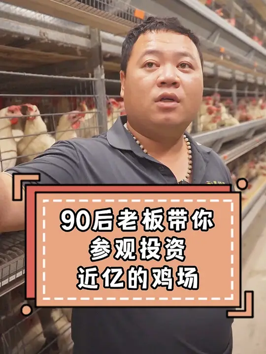 90后老板揭秘：投资近亿的鸡场究竟有何不同？