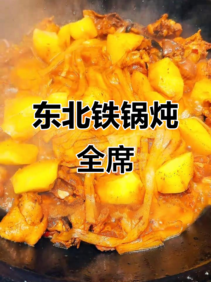 东北铁锅炖万物,大鹅、牛尾都能轻松搞定