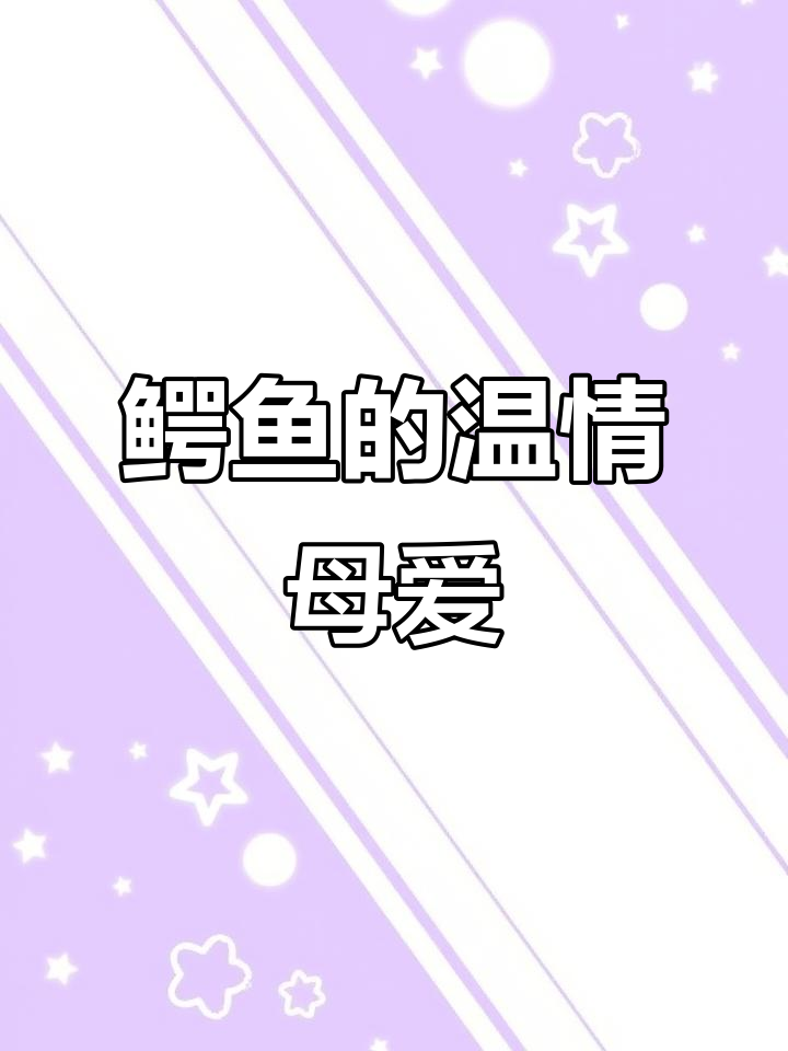 鳄鱼妈妈如何温柔照顾小宝宝,揭秘爬行动物界的奇迹育雏行为