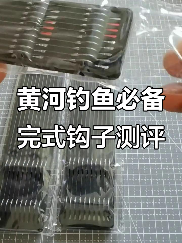 黄河钓友推荐!完式鱼钩实测效果,六号八号对比分析