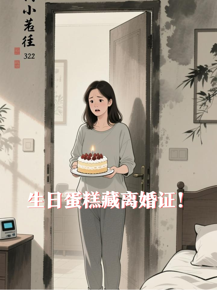 老公生日我送蛋糕，切开竟是离婚证！这反转绝了