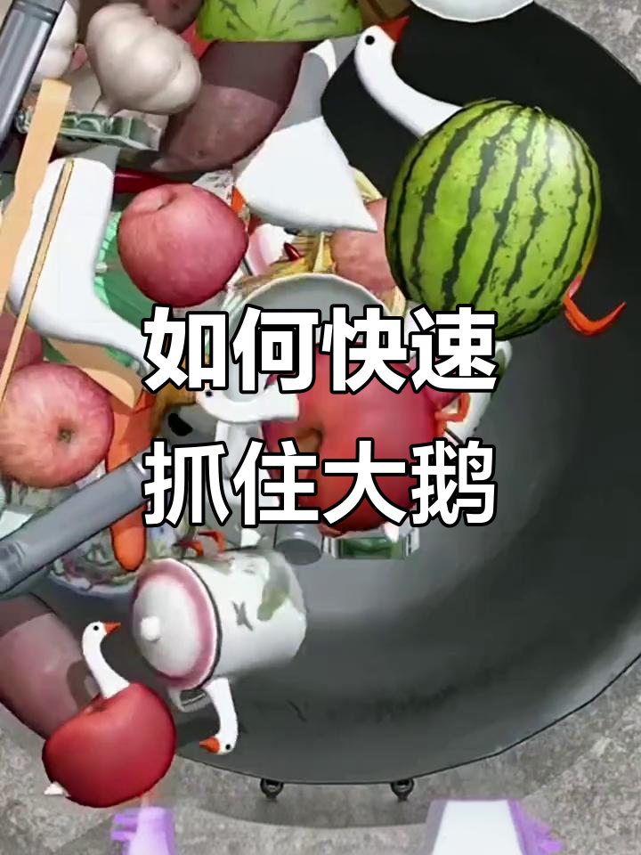 抓大鹅必学技巧,轻松破解游戏关卡