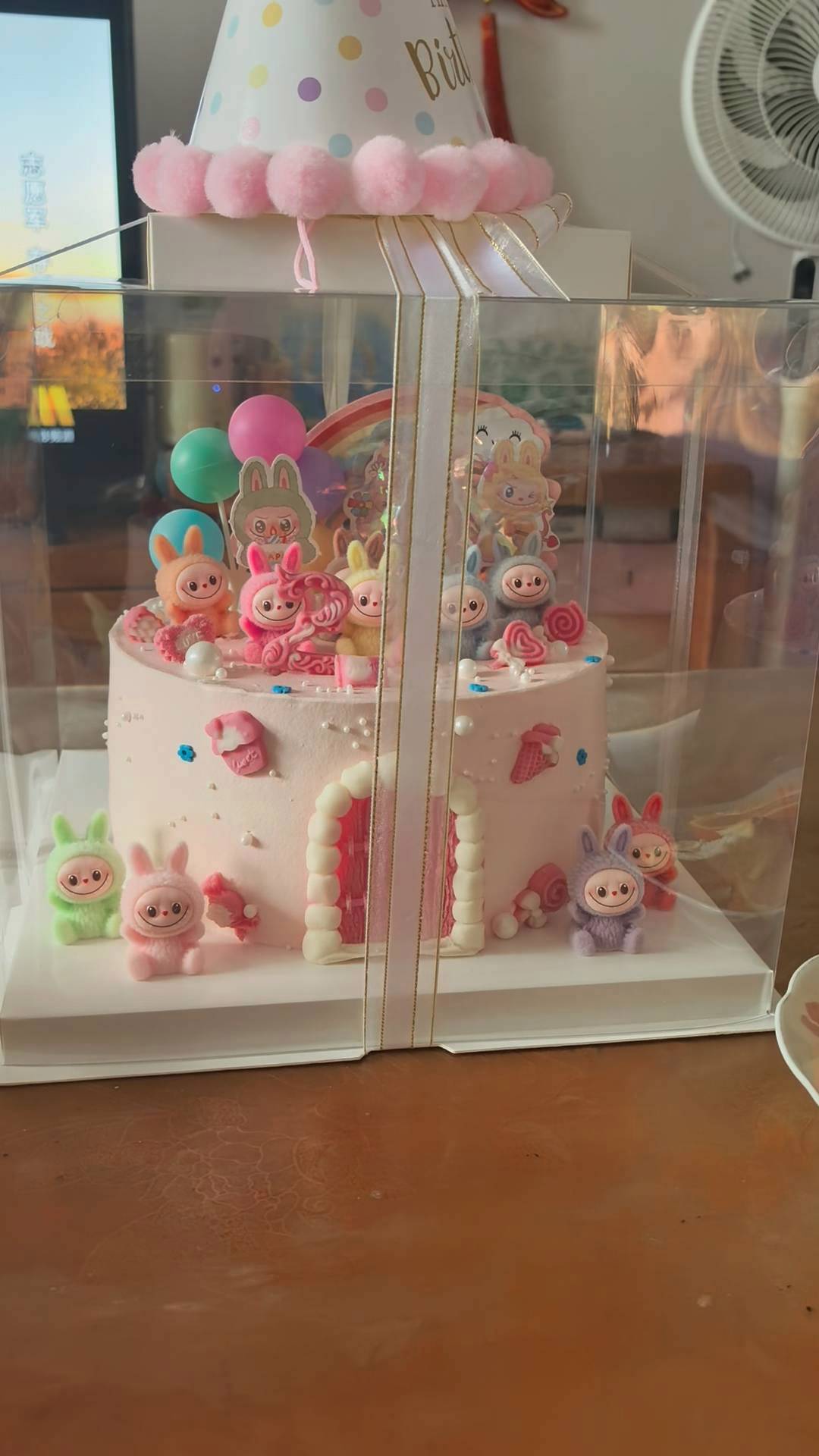 康复训练打卡完成闺女的拉布布生日蛋糕准时送达生活继续