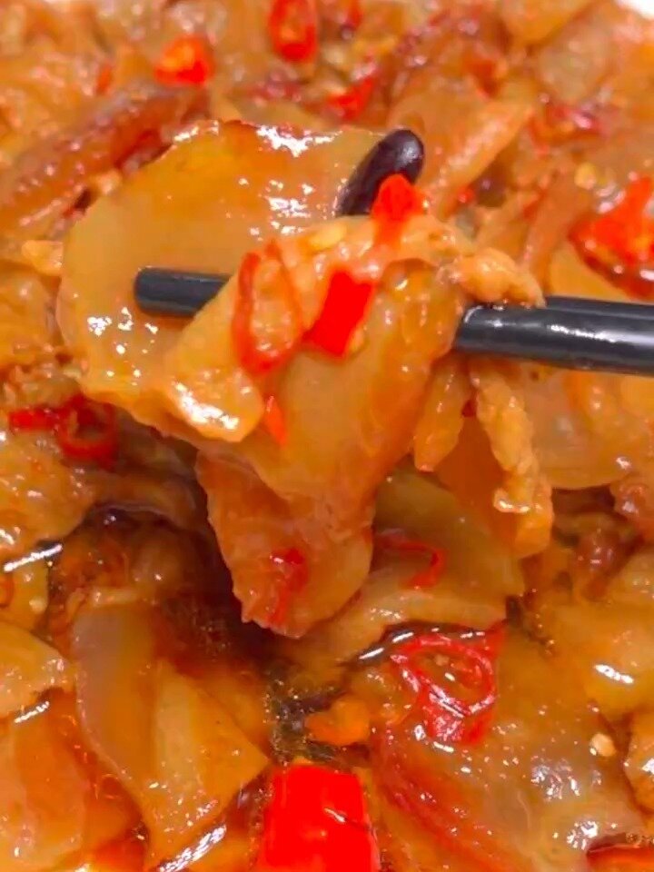 辣椒蒸油渣