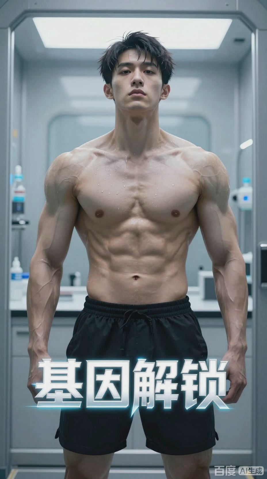 药水注射,肌肉瞬间变大变壮