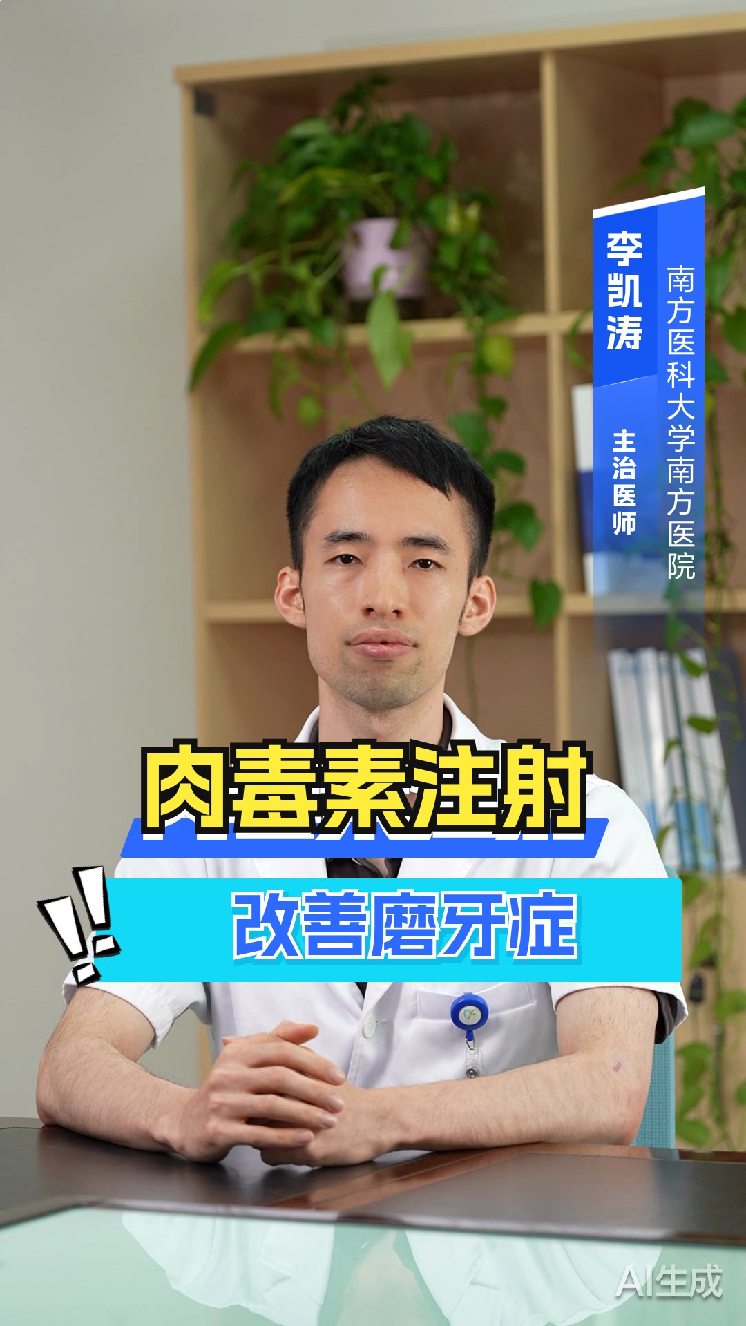 肉毒素注射改善磨牙症
