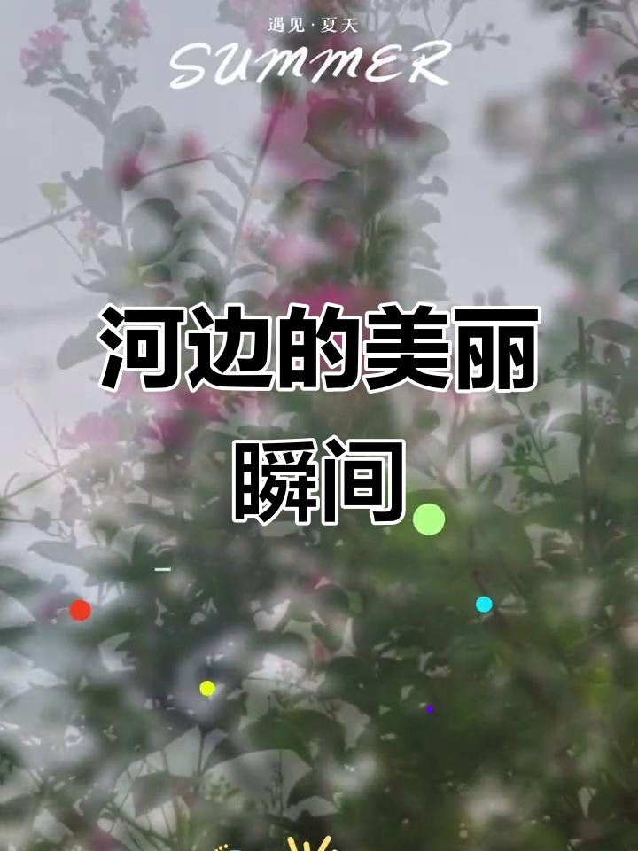 城市河边美景,捕捉生活中的小确幸