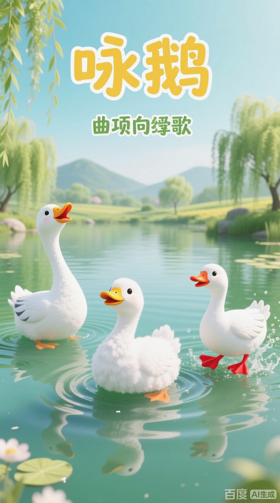 咏鹅,童趣古诗之美