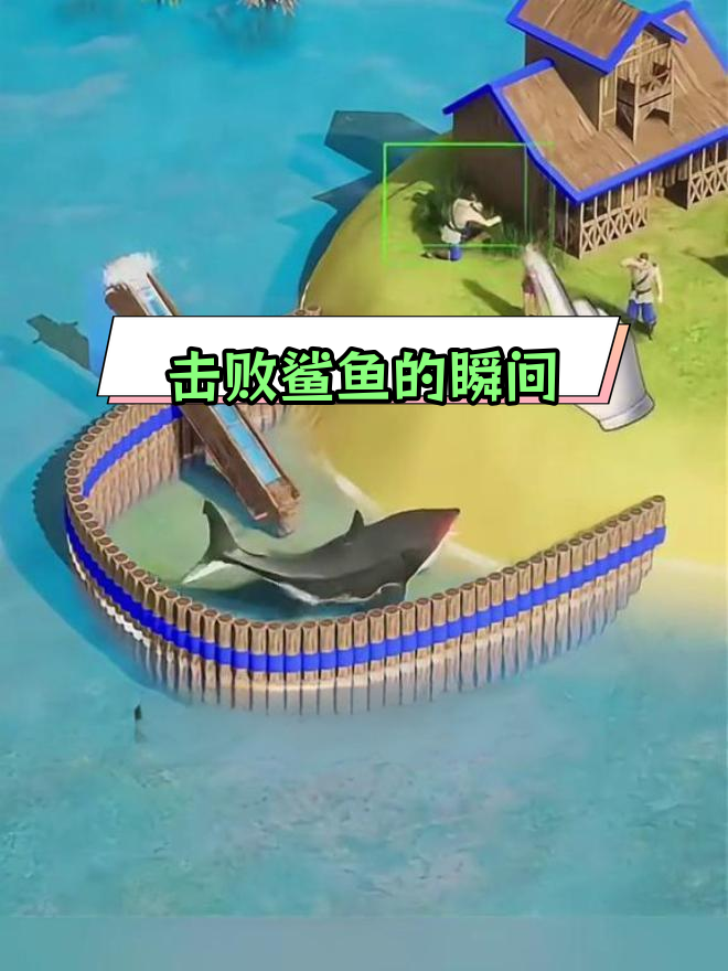鲨鱼大战,钉子制胜