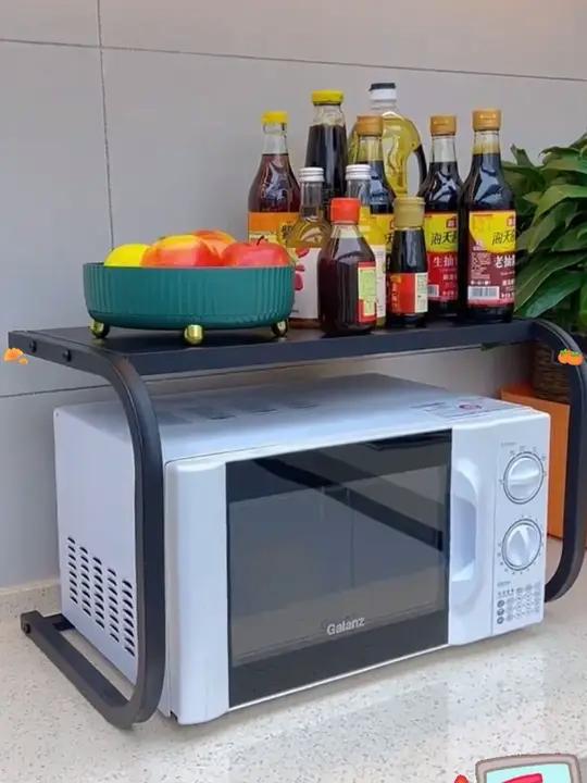 居厨厨厨房置物架微波炉置物架储物架电饭锅多功能家居台面置物架
