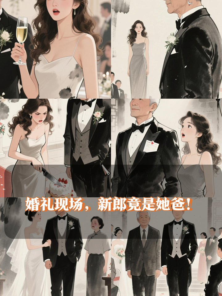 闺蜜婚礼上发现新郎是失踪十年的父亲,她当场掀了蛋糕!