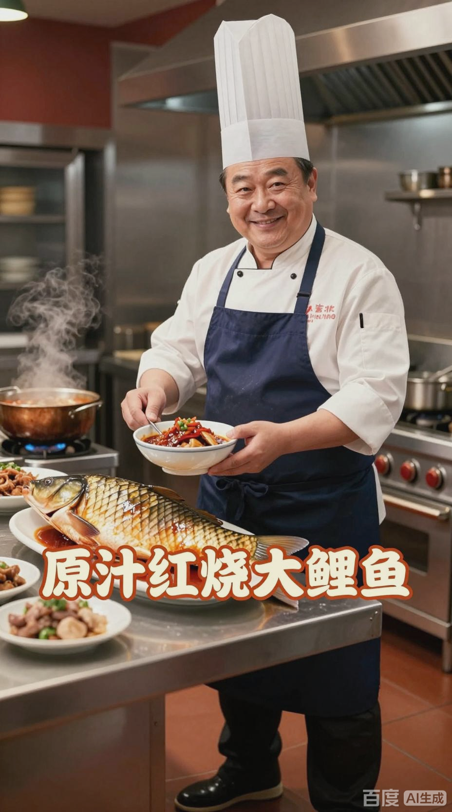 董老大红烧大鲤鱼,原汁原味新做法