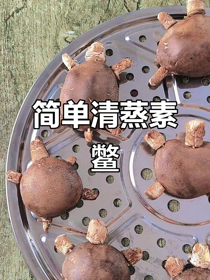 清蒸素鳖做法大揭秘,香菇就能搞定!
