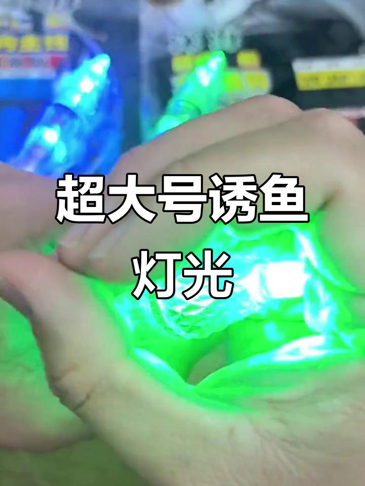 超大诱鱼灯,带鱼鱿鱼轻松钓