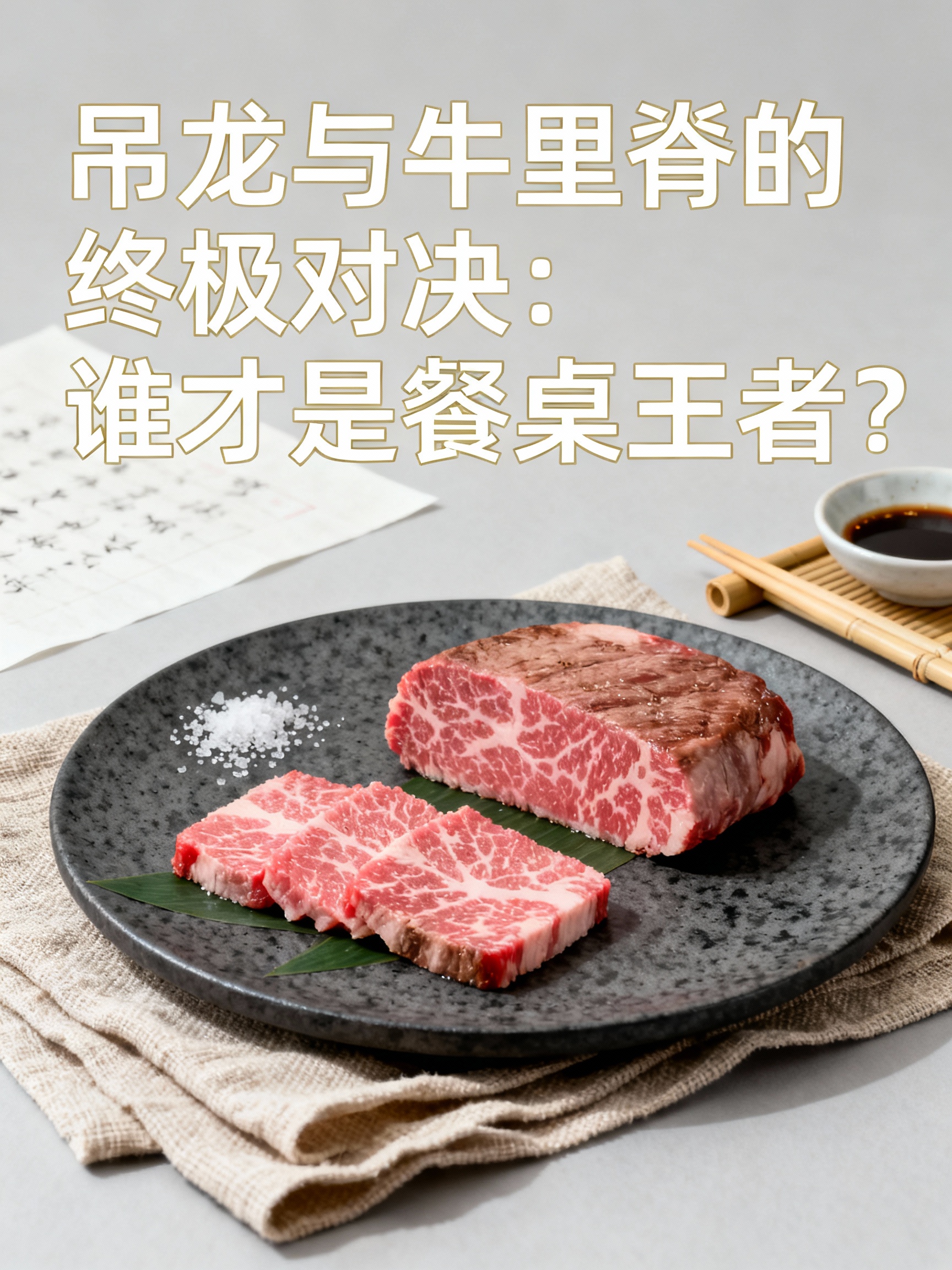 吊龙与牛里脊的终极对决:谁才是餐桌王者?