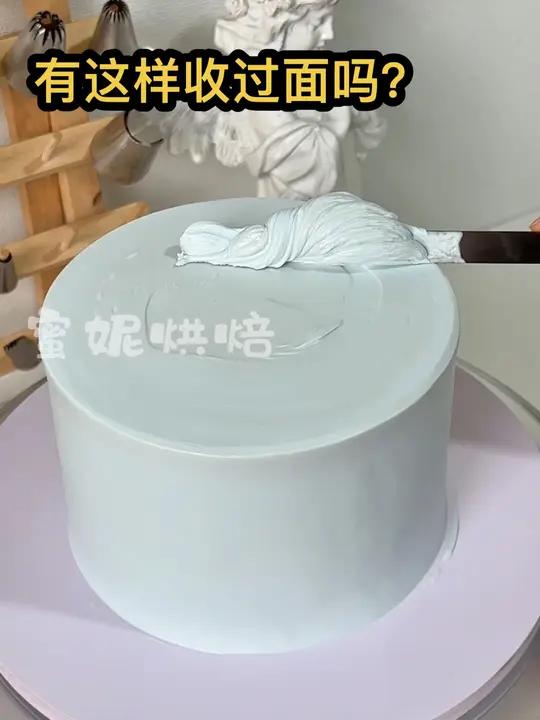 人气蛋糕推荐 生日蛋糕裱花教程 同款工具左下角