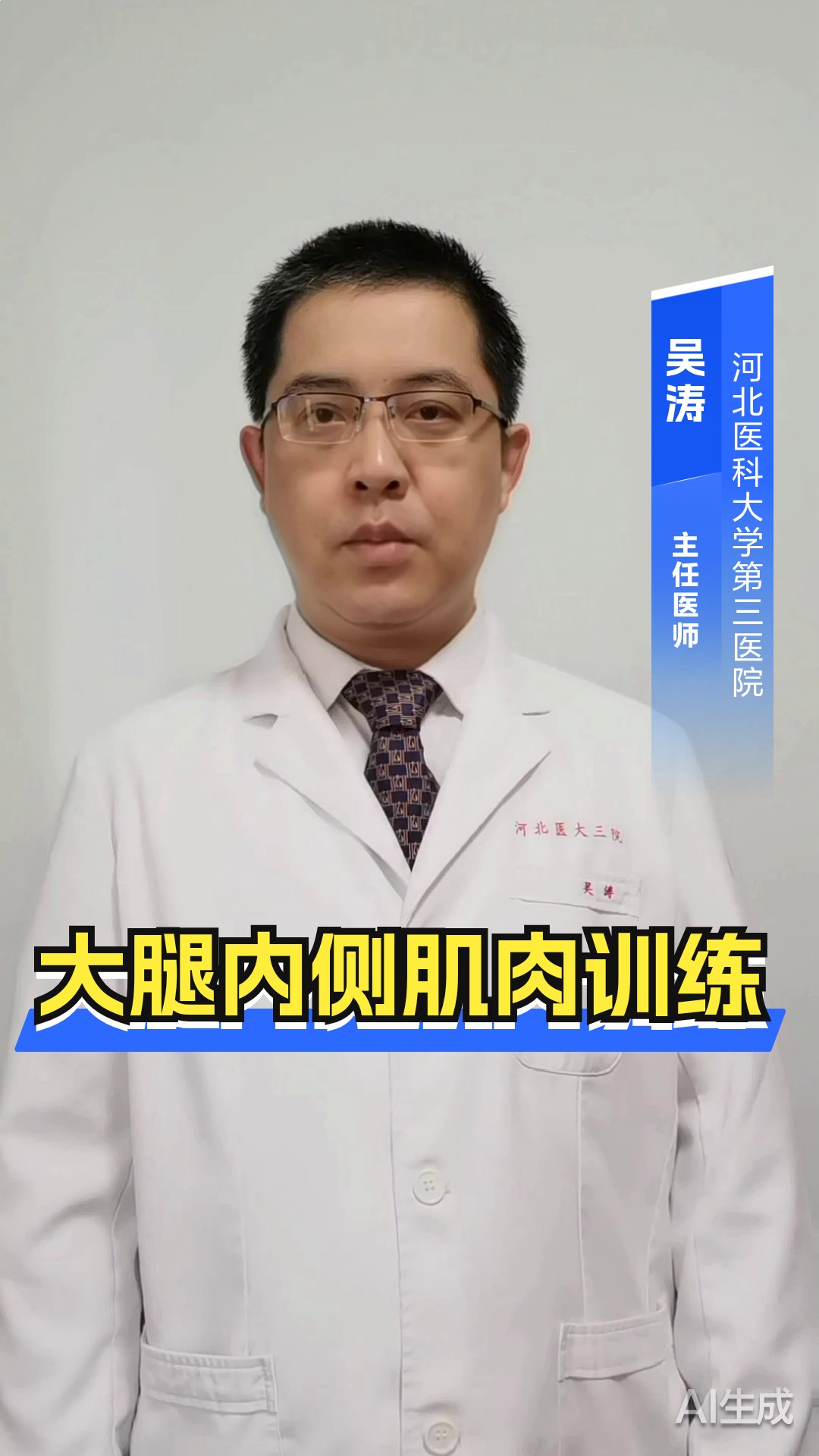 大腿内侧肌肉训练