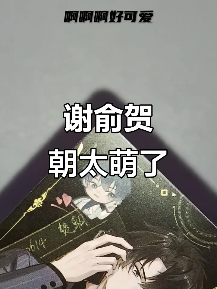 谢俞贺朝的可爱互动,家人们快来看!