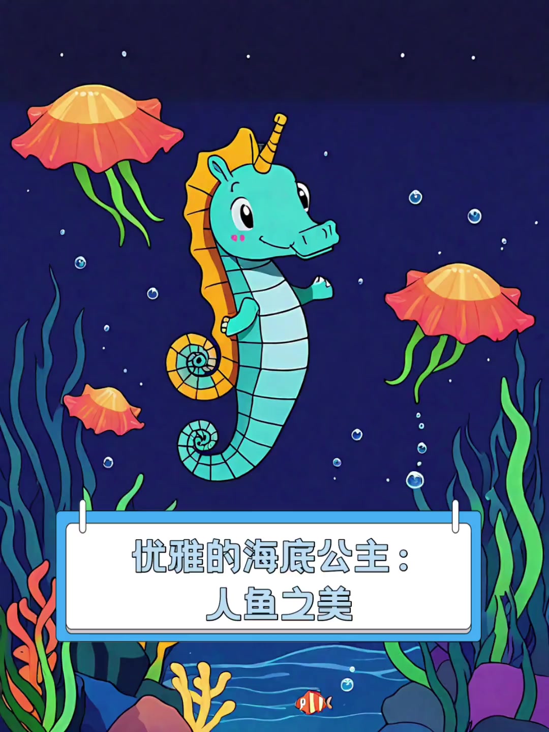 优雅的海底公主:人鱼之美