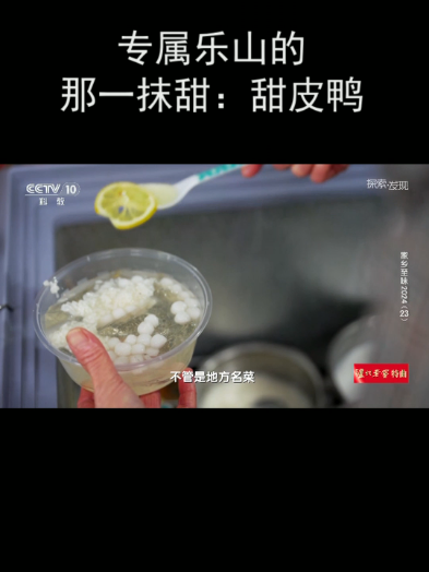 专属乐山的那一抹甜:甜皮鸭