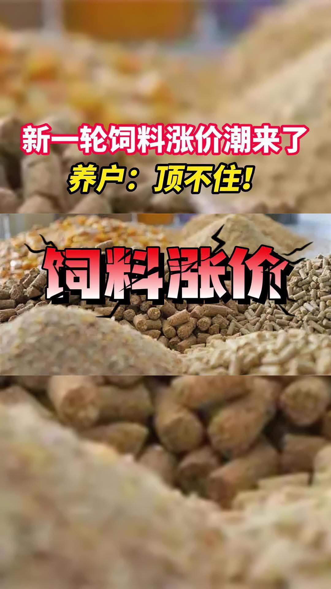 新一轮饲料涨价潮来了!海大、通威、新希望、澳华、大北农、湘大等巨头全涨!主要以颗粒鱼料、普